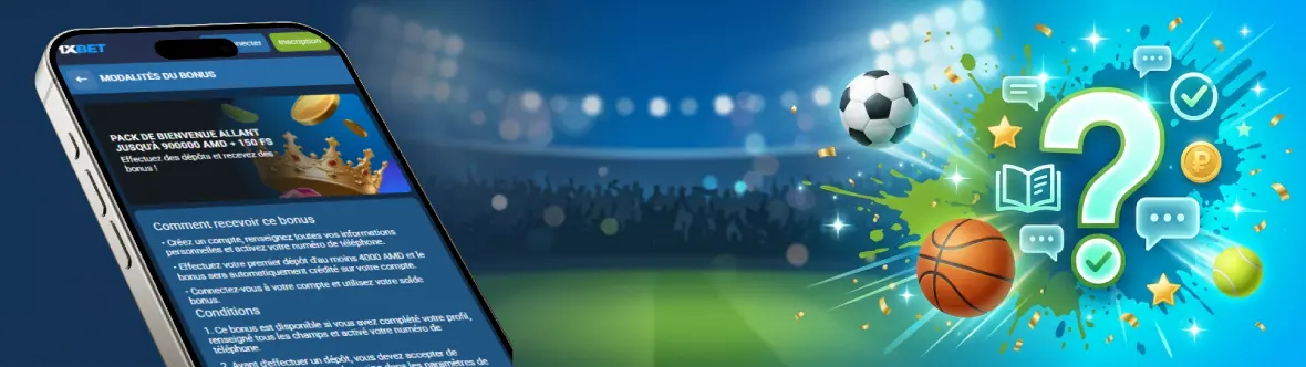 1xBet Afrique faq